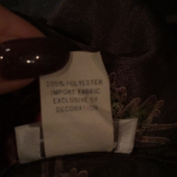 Cinema Etoile Strappy Sexy Short Slipdress floral - Picture 8 of 9